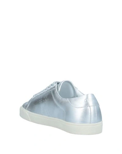 Shop Celine Sneakers In Silver