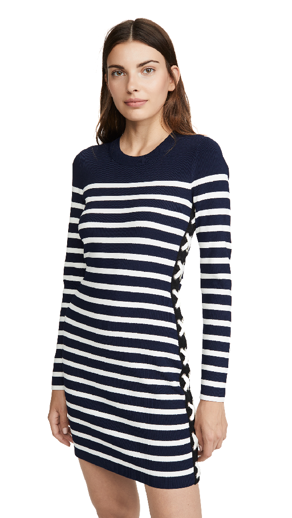 veronica beard navy dress