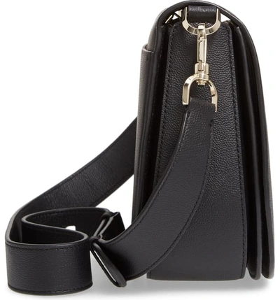 Shop Kate Spade Large Suzy Leather Saddle Bag - Black