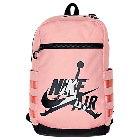 pink jordan backpack