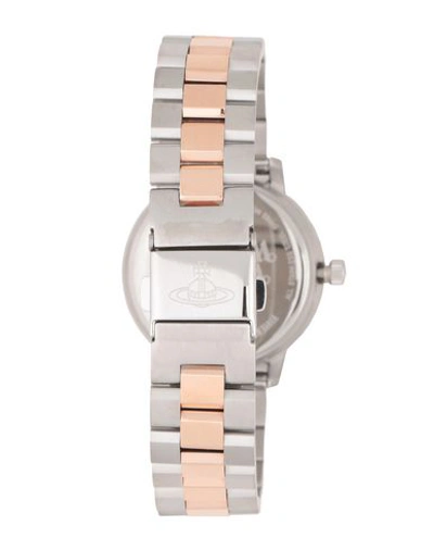 Shop Vivienne Westwood Wrist Watch In Silver