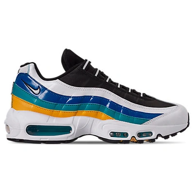 Shop Nike Men's Air Max 95 Se Casual Shoes In Blue