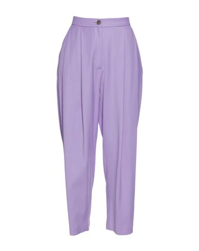 Shop Natasha Zinko Pants In Lilac