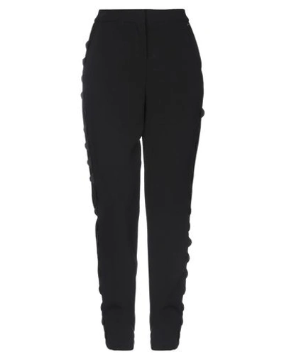 Shop Armani Exchange Woman Pants Black Size 6 Polyester, Viscose, Elastane