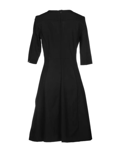 Shop Marella Knee-length Dress In Black