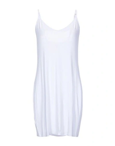 Shop Pinko Short Dresses In White