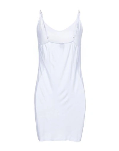 Shop Pinko Short Dresses In White