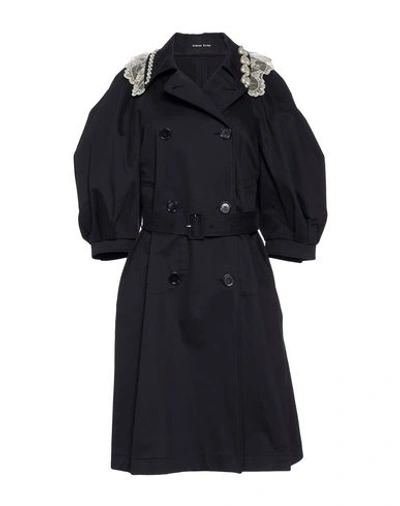 Shop Simone Rocha Full-length Jacket In Black