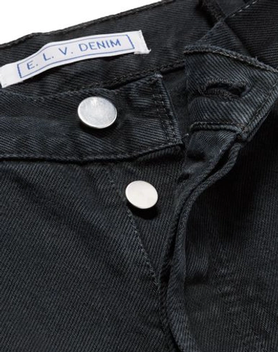 Shop E.l.v Denim E. L.v. Denim Woman Jeans Black Size 28 Cotton