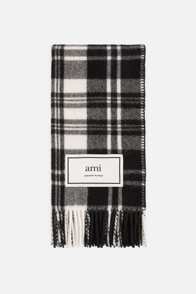 Shop Ami Alexandre Mattiussi Scarf In Black