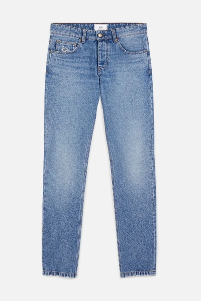 Shop Ami Alexandre Mattiussi Ami Fit Jeans In Blue