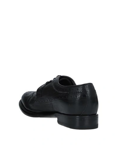 Shop Tagliatore Man Lace-up Shoes Black Size 9.5 Soft Leather