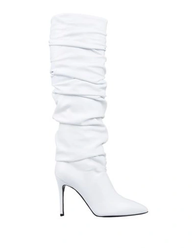 Shop Erika Cavallini Boots In White