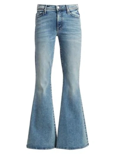 Shop Mother Super Cruiser High-rise Flare Jeans In Laws Of Attraction