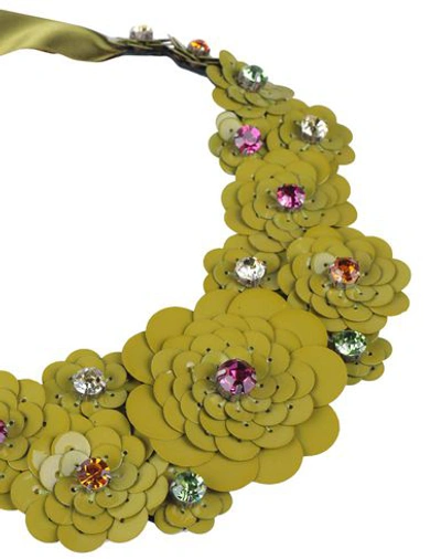 Shop Liberty London Necklaces In Acid Green