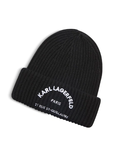 Shop Karl Lagerfeld Women's Hats Rue St. Guillaume Beanie