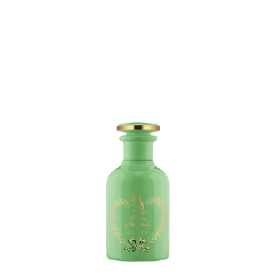 Shop Gucci The Alchemist's Garden Ode On Melancholy Perfumed Oil 20ml In Green