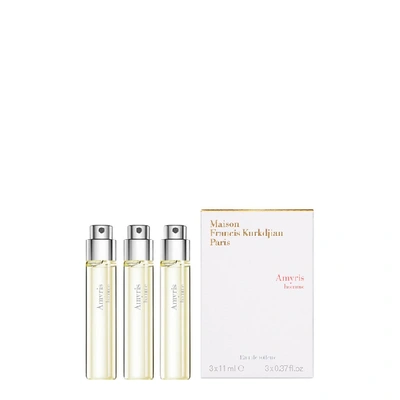 Shop Maison Francis Kurkdjian Amyris Homme Refills 3 X 11ml, Perfume In N/a