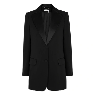 Shop Chloé Black Crepe Blazer