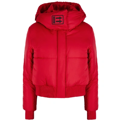 Shop Off-white Red Padded Shell Jacket