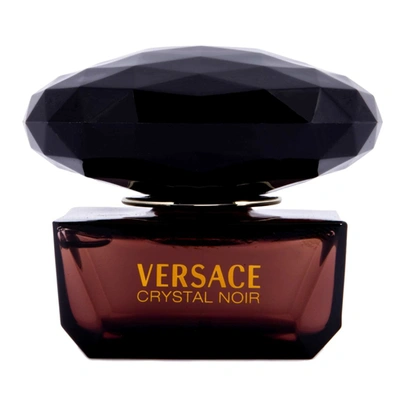 Shop Versace Crystal Noir Eau De Toilette 50ml In Burgundy