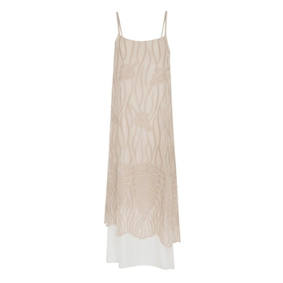 Shop Boo Pala London Iva Dress In Nude