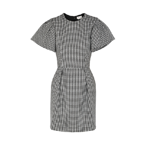 alexander mcqueen houndstooth dress