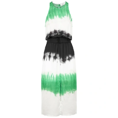 Shop A.l.c Tallulah Tie-dye Silk Midi Dress