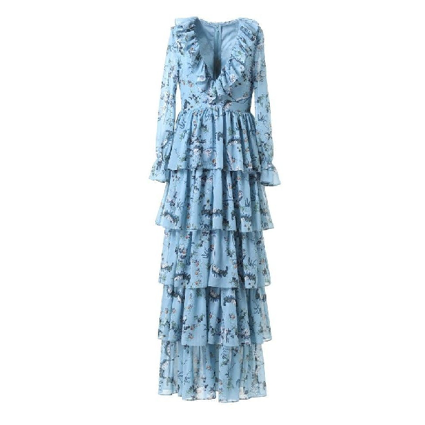 blue comino couture dress Electric Blue Blazer Dress main image 0