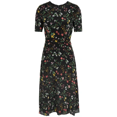 Shop Altuzarra Sylvia Floral-print Silk Midi Dress