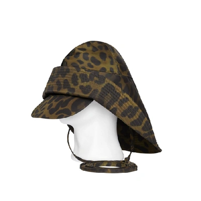 Shop Burberry Animal Print Rain Hat