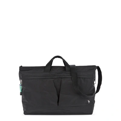 Shop Paul Smith Black Nylon Shoulder Bag