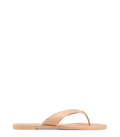 Shop Tory Burch Monroe Thong Sandals In Light Makeup