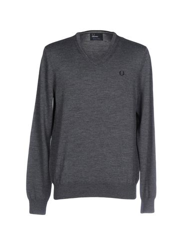 fred perry grey sweater> OFF-75%