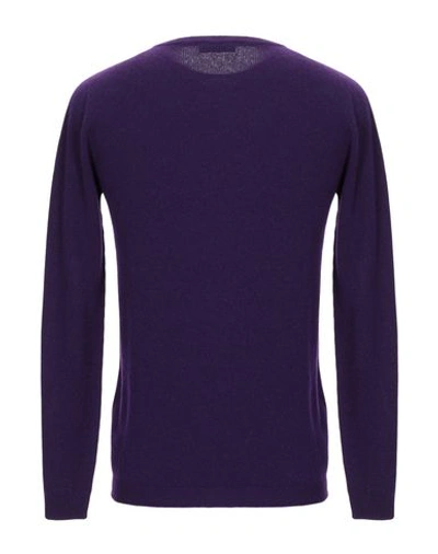 Shop Roberto Collina Sweaters In Dark Purple