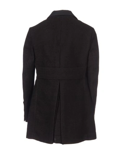 Shop Rick Owens Coat In Black