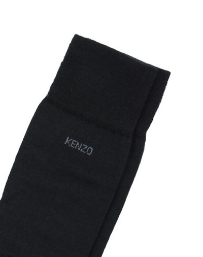 Shop Kenzo Short Socks In Black