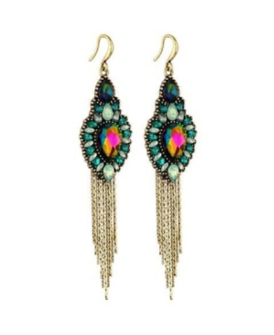 Shop Nicole Miller Statement Drop Earring In Silver