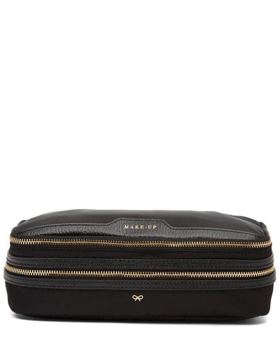 Shop Anya Hindmarch Makeup Pouch In Black