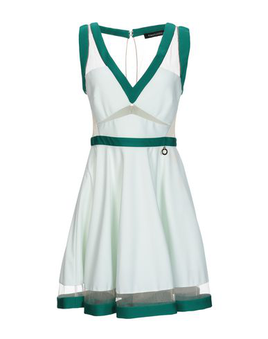Mangano Short Dress In Light Green | ModeSens