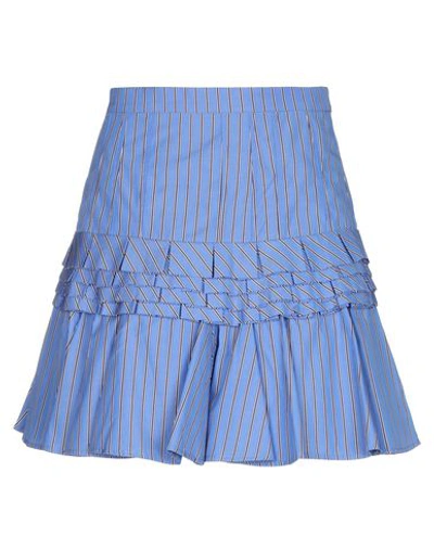 Shop Maggie Marilyn Mini Skirt In Azure