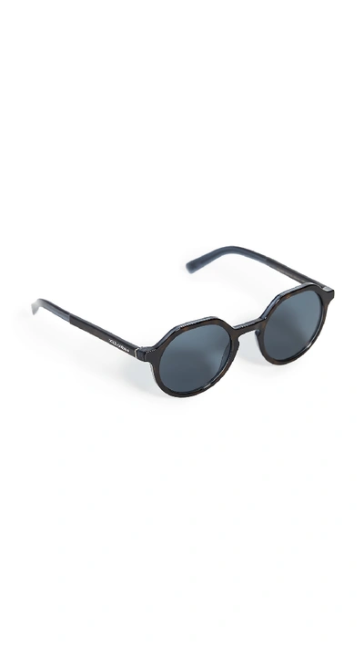Shop Dolce & Gabbana 0dg4353 Sunglasses In Top Havana/blue