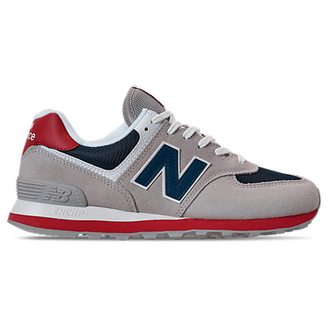 New Balance Men's 574 Americana Casual Sneakers From Finish Line In Grey | ModeSens
