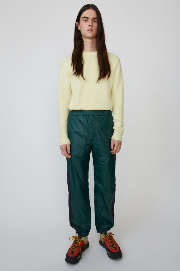 forest green track pants
