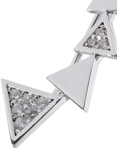 Shop Astrid & Miyu Earrings In Silver
