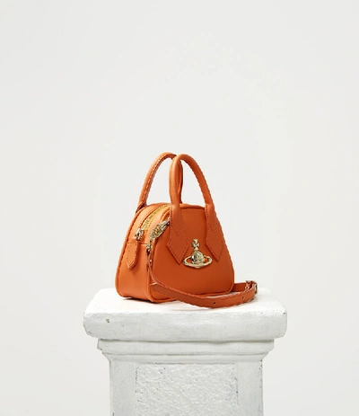 Shop Vivienne Westwood Mini Yasmine Bag Orange