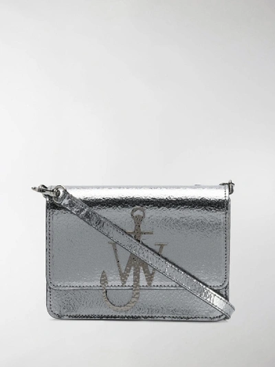 Shop Jw Anderson Anchor Logo Bag In Grey