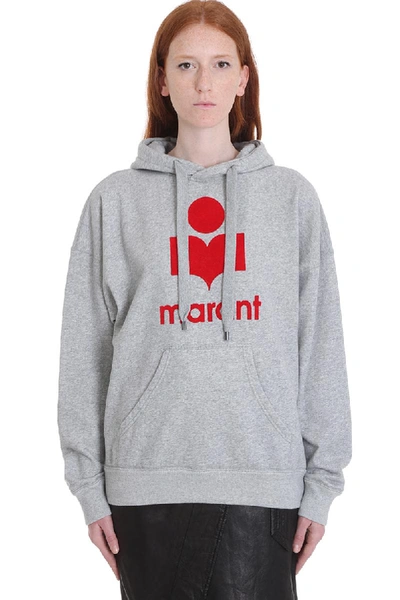 Shop Isabel Marant Étoile Mansel Sweatshirt In Grey Cotton