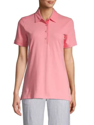 Shop Tommy Bahama Tropicool Short Sleeve Polo In Cabana Pink