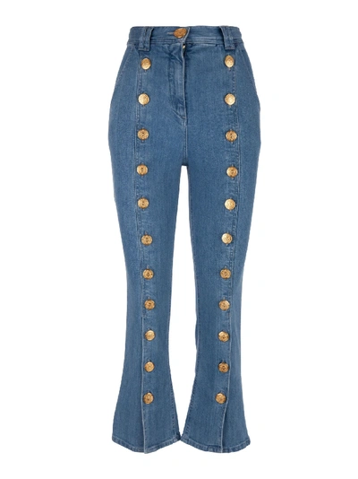 Shop Balmain Paris Jeans In Blue